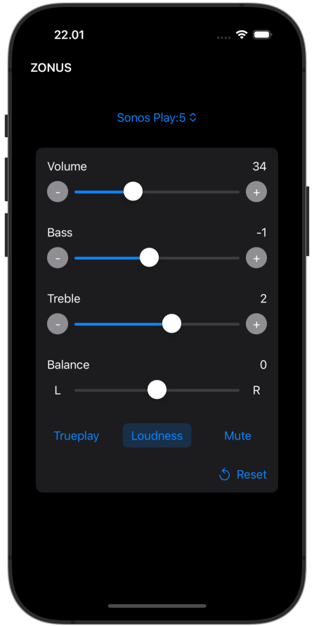 Screenshot Dark Theme